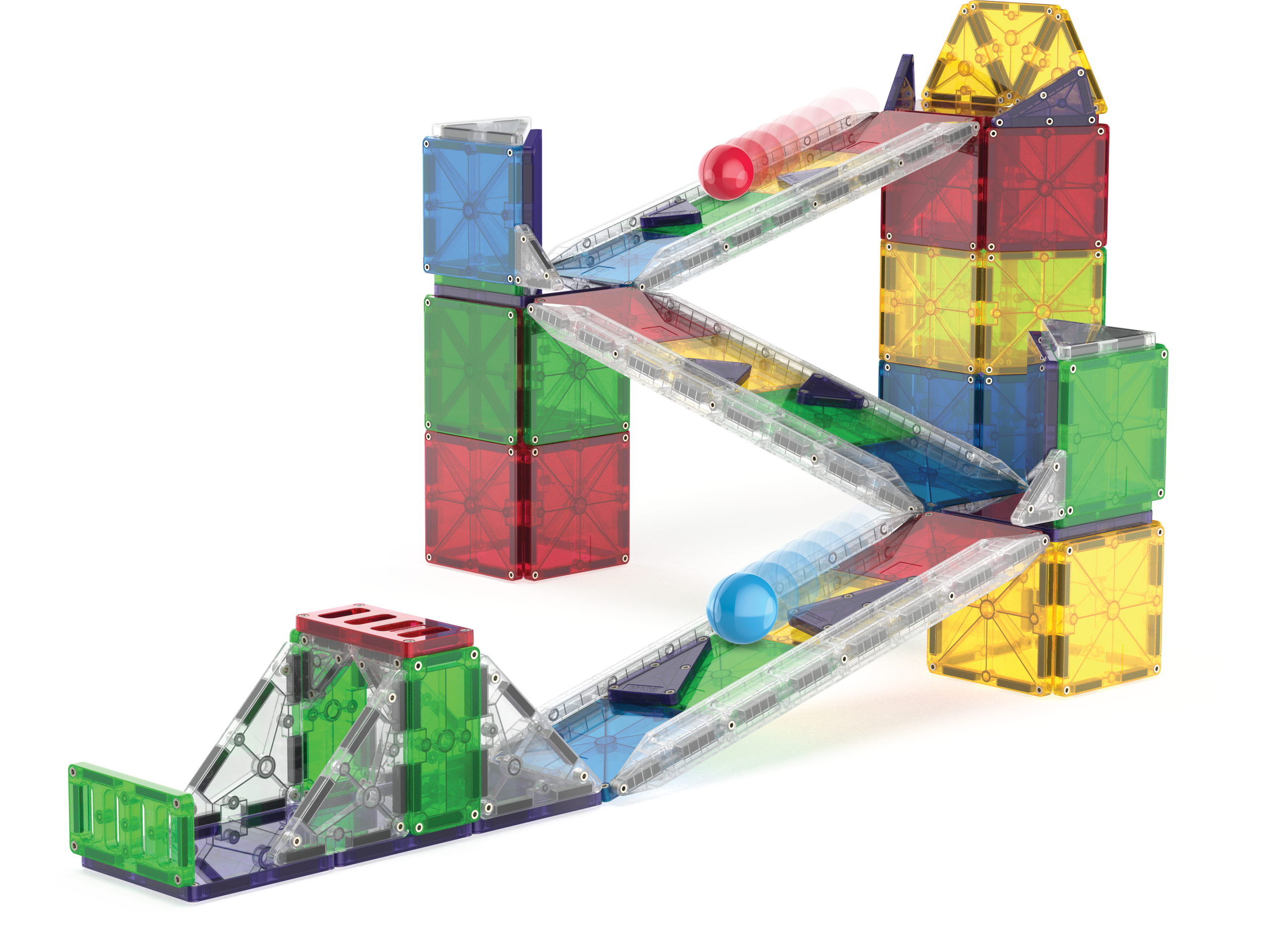 Rail Racers Deluxe 90 Piece Set - Image 5