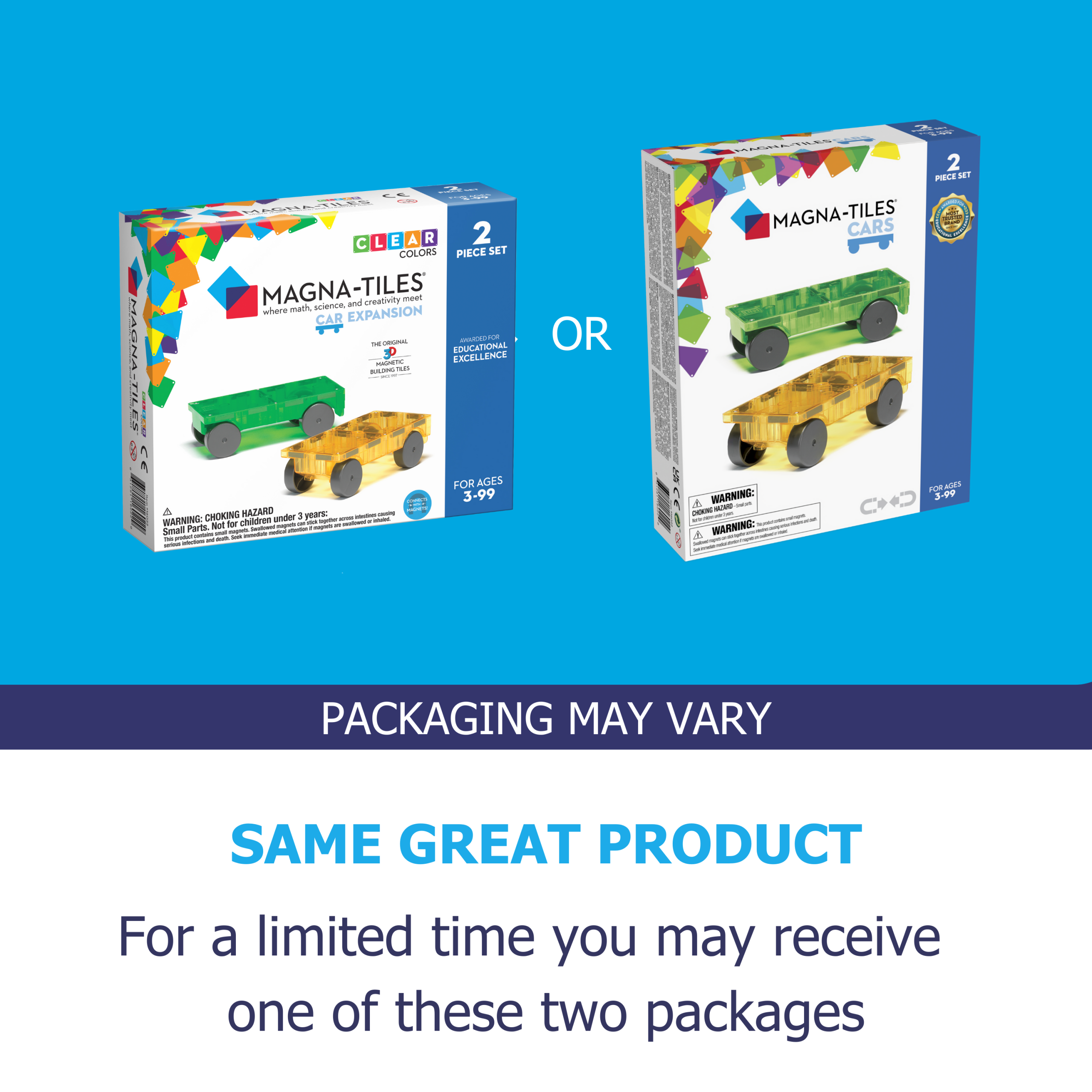 Cars 2 Piece Expansion Set: Green & Yellow - Image 4